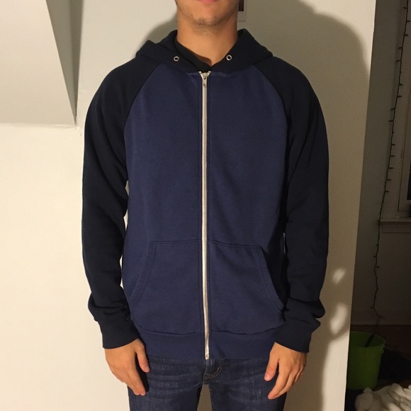 two color sweatshirt